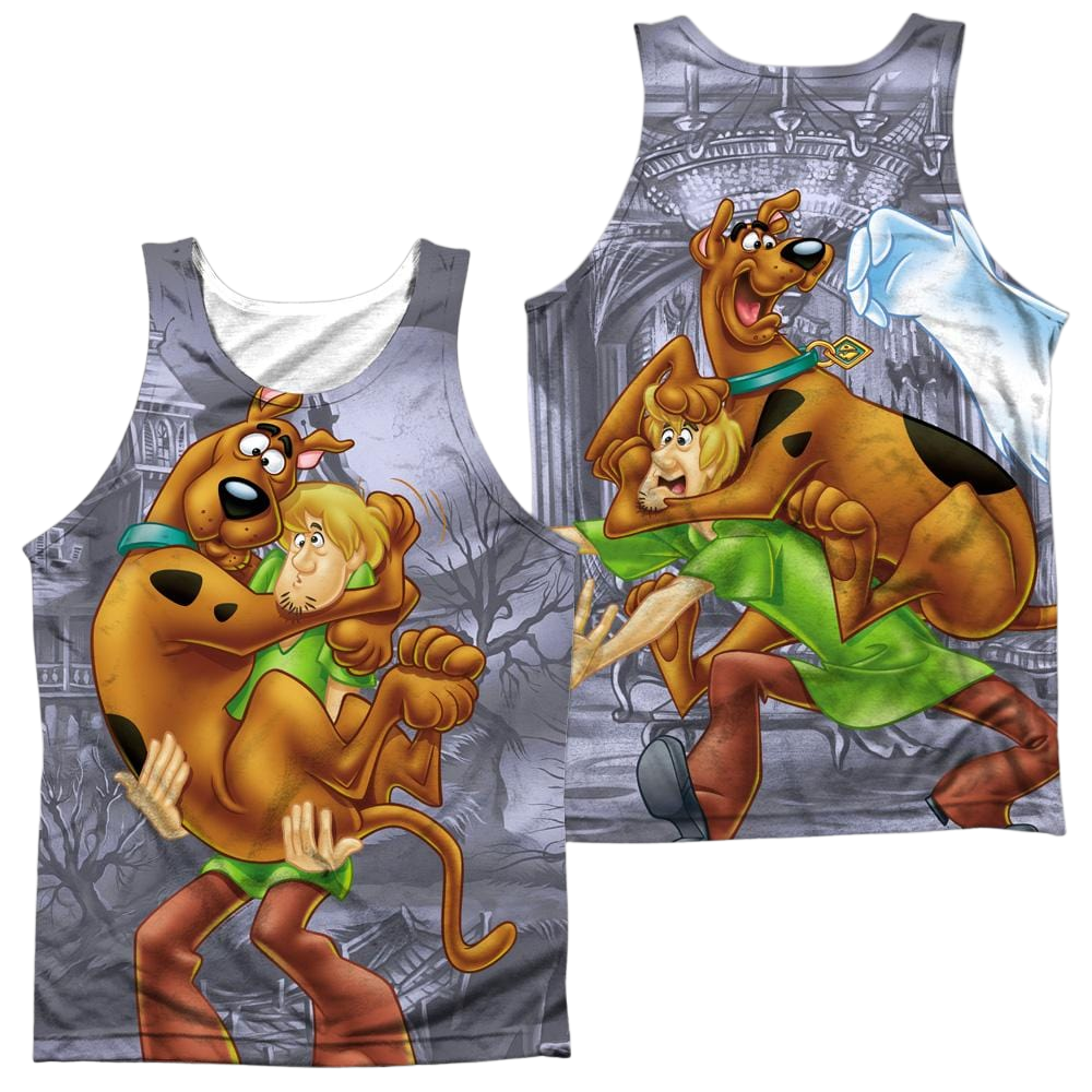 Scooby Doo Scooby And Shaggy Men's All Over Print Tank Men's All Over Print Tank Scooby Doo
