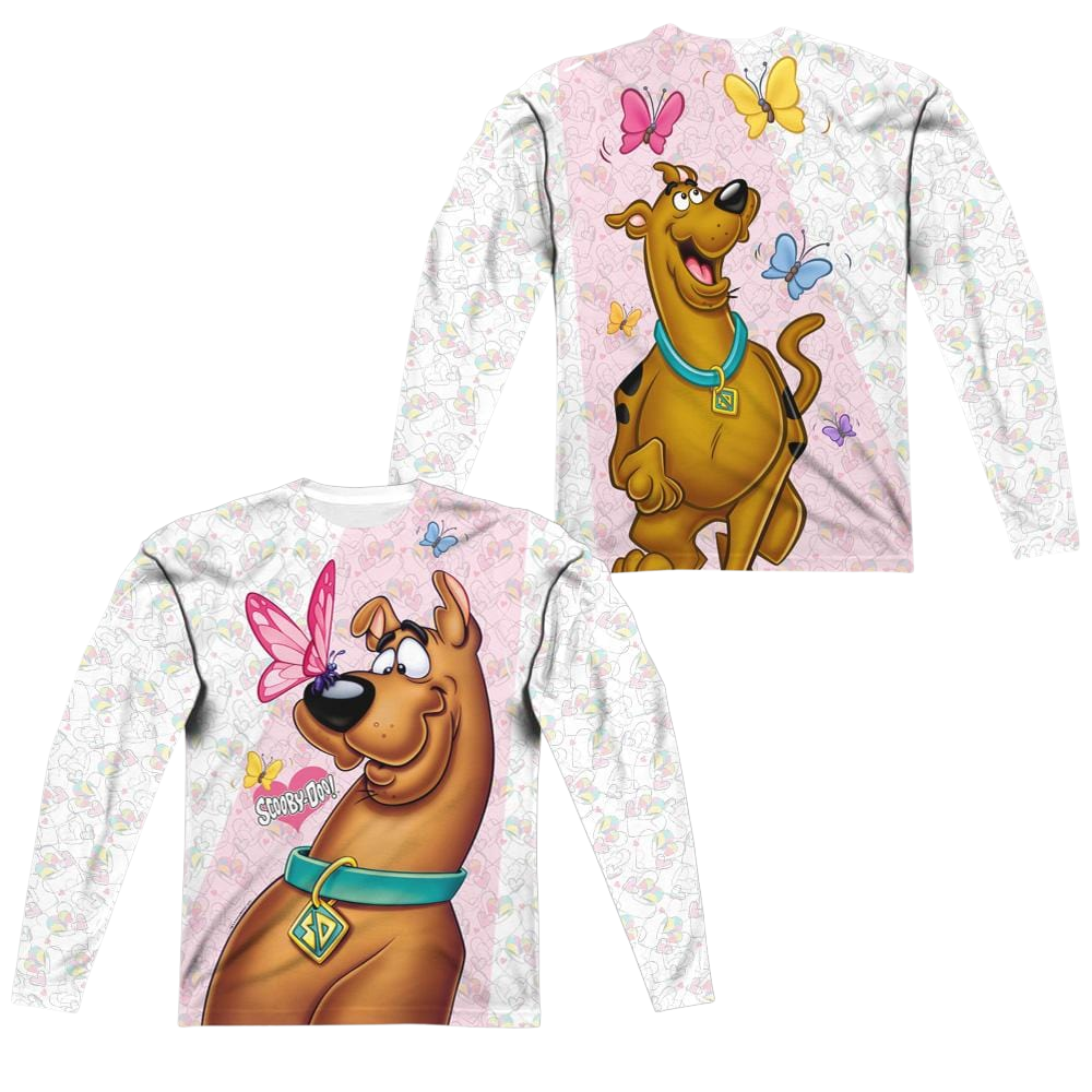 Scooby Doo Butterfly Men's All-Over Print T-Shirt Men's All-Over Print Long Sleeve Scooby Doo