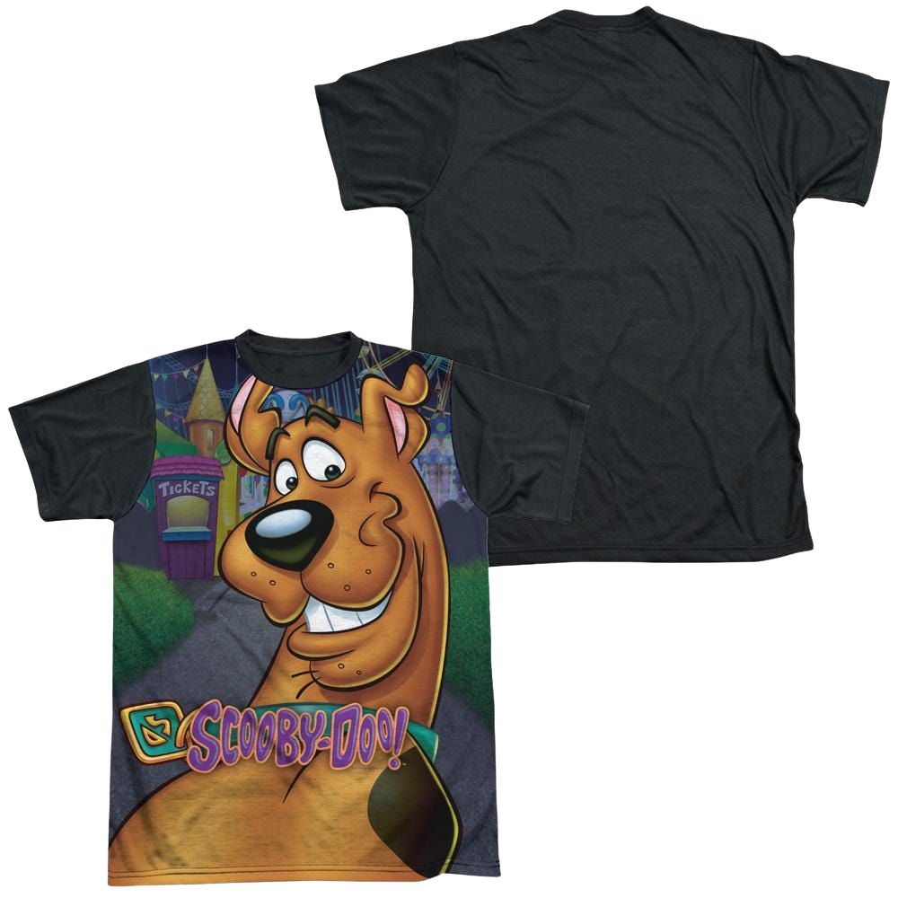 Scooby Doo Big Dog Men's Black Back T-Shirt Men's Black Back T-Shirt Scooby Doo