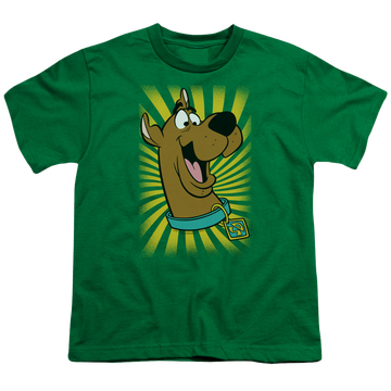 Kelly green youth t-shirt for ages 8 to 12 with Scooby Doo Scooby-Dooâ„¢ - T-Shirt graphic