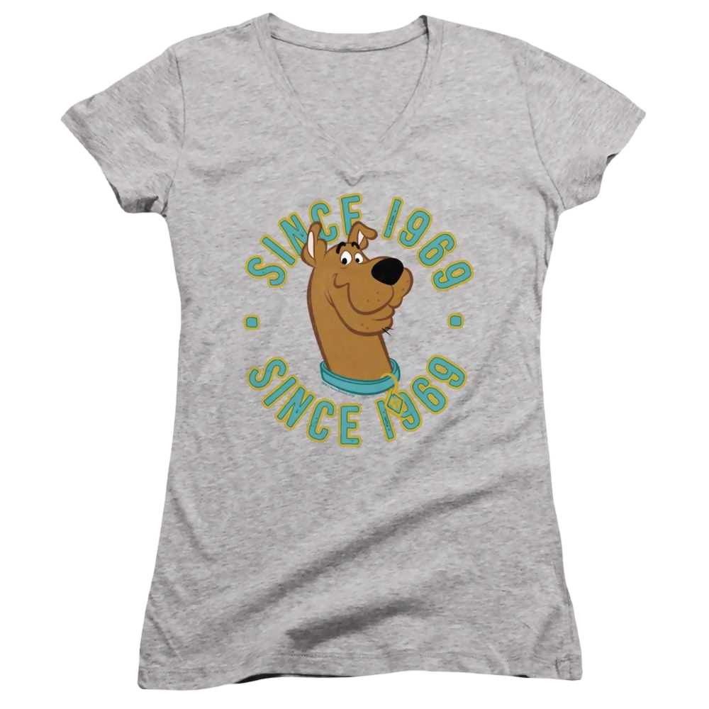 Scooby Doo Scooby 1969 - Juniors V-Neck T-Shirt Juniors V-Neck T-Shirt Scooby Doo
