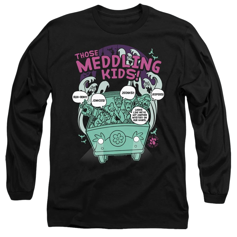 Scooby Doo Meddling Since 1969 - Men's Long Sleeve T-Shirt Men's Long Sleeve T-Shirt Scooby Doo