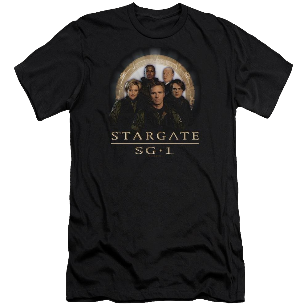 Stargate Sg1 Team Men's Premium Slim Fit T-Shirt Men's Premium Slim Fit T-Shirt Stargate