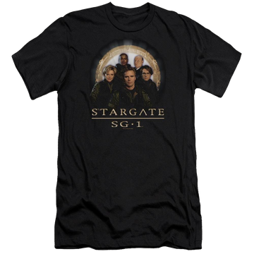 Stargate Sg1 Team Men's Premium Slim Fit T-Shirt Men's Premium Slim Fit T-Shirt Stargate
