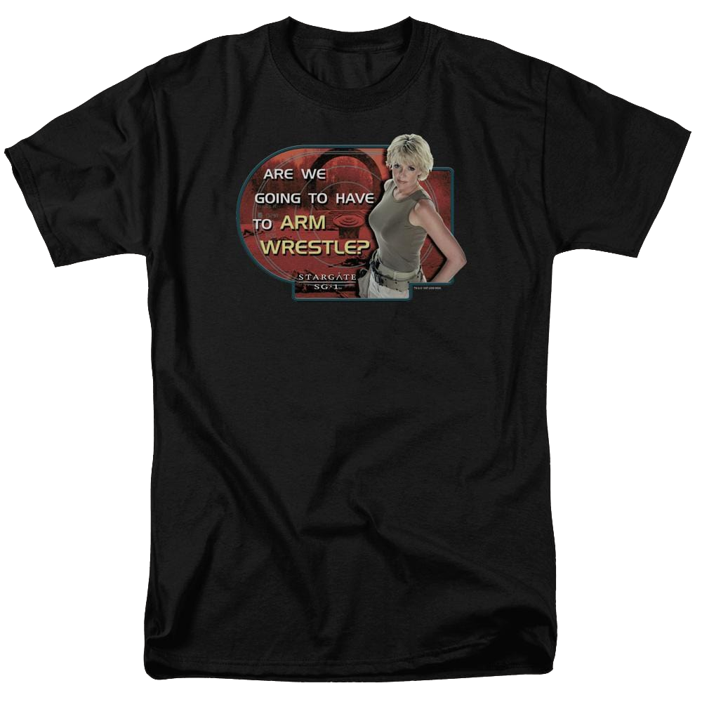Stargate Arm Wrestle Men's Regular Fit T-Shirt Men's Regular Fit T-Shirt Stargate