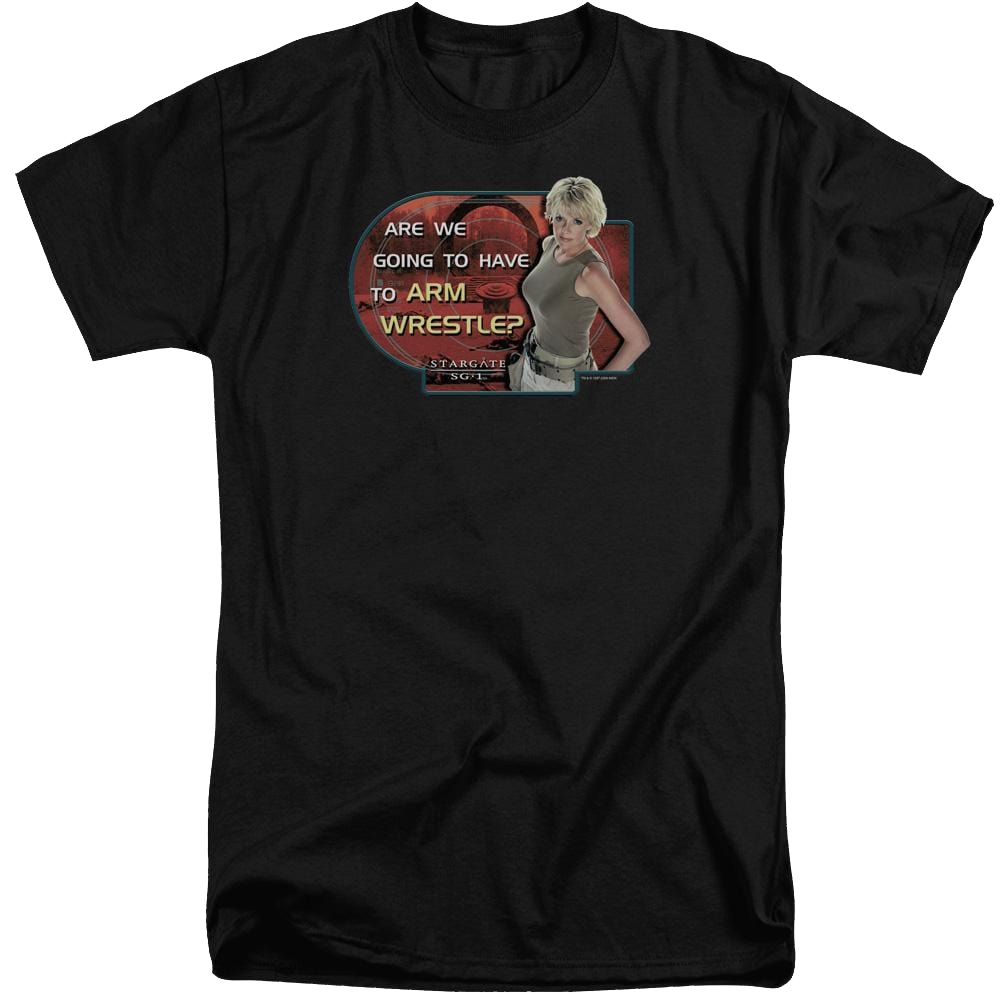 Stargate Arm Wrestle Men's Tall Fit T-Shirt Men's Tall Fit T-Shirt Stargate