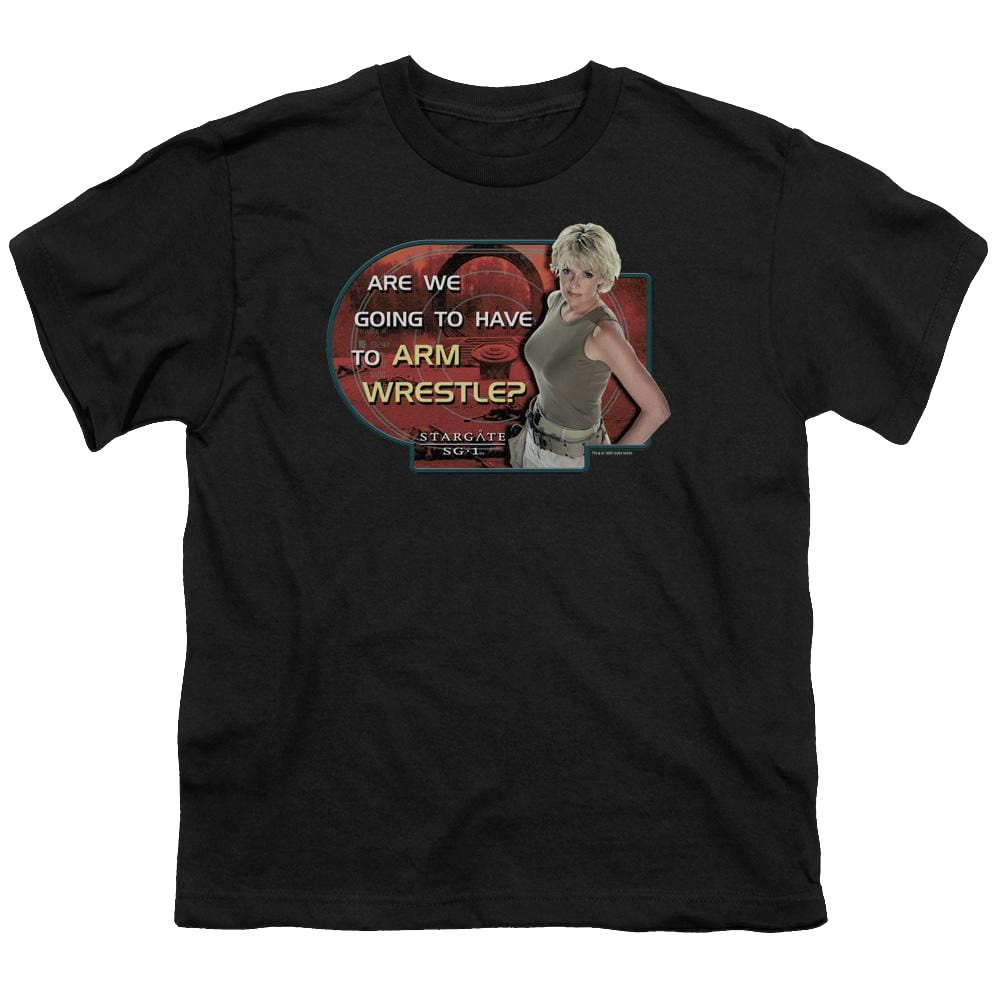 Stargate Arm Wrestle Youth T-Shirt (Ages 8-12) Youth T-Shirt (Ages 8-12) Stargate