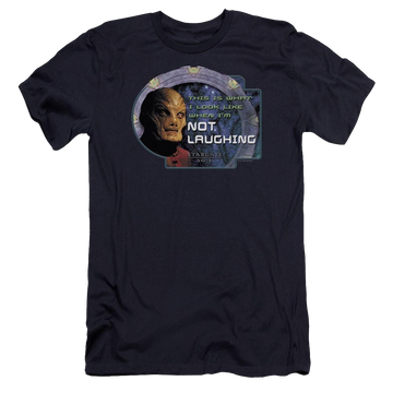 Stargate Not Laughing Men's Premium Slim Fit T-Shirt Men's Premium Slim Fit T-Shirt Stargate