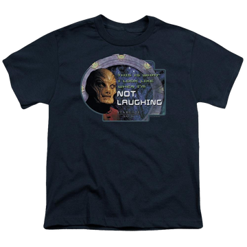 Stargate Sg-1 Not Laughing - Youth T-Shirt Youth T-Shirt (Ages 8-12) Stargate