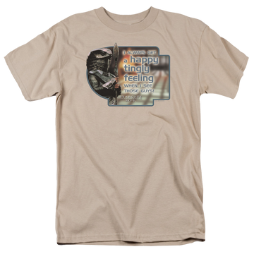 Stargate Sg-1 Happy Feeling - Men's Regular Fit T-Shirt Men's Regular Fit T-Shirt Stargate