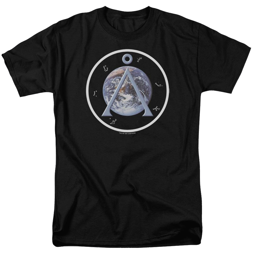 Stargate Earth Emblem Men's Regular Fit T-Shirt Men's Regular Fit T-Shirt Stargate