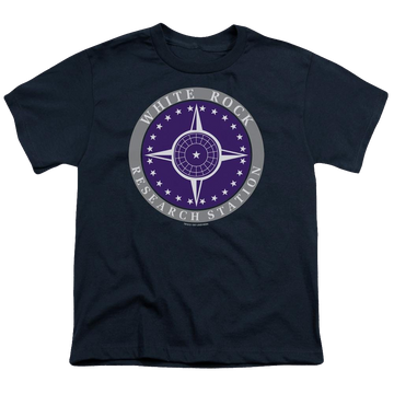 Stargate Sg-1 White Rock Logo - Youth T-Shirt Youth T-Shirt (Ages 8-12) Stargate