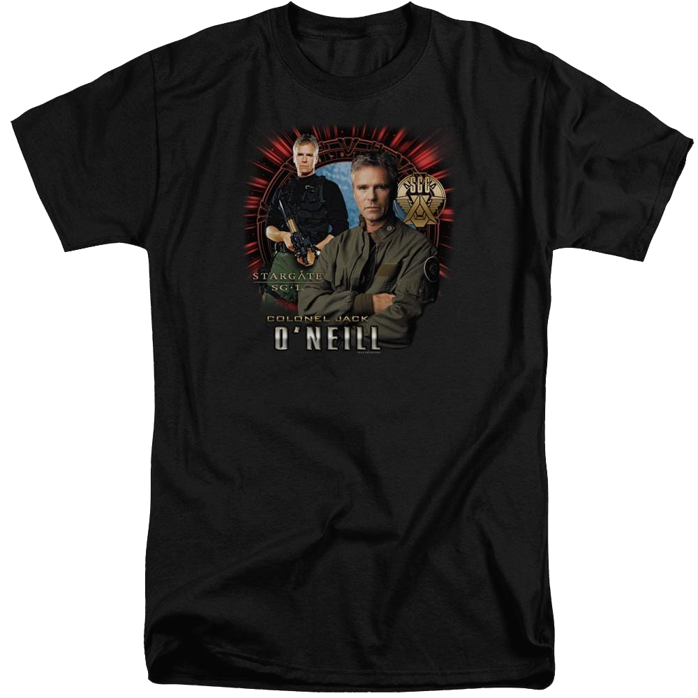 Stargate Jack Oneill Men's Tall Fit T-Shirt Men's Tall Fit T-Shirt Stargate