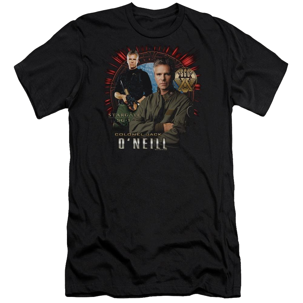 Stargate Jack Oneill Men's Premium Slim Fit T-Shirt Men's Premium Slim Fit T-Shirt Stargate