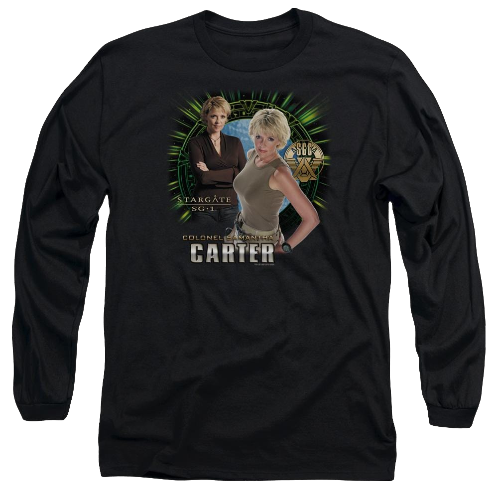 Stargate Samantha Carter Men's Long Sleeve T-Shirt Men's Long Sleeve T-Shirt Stargate