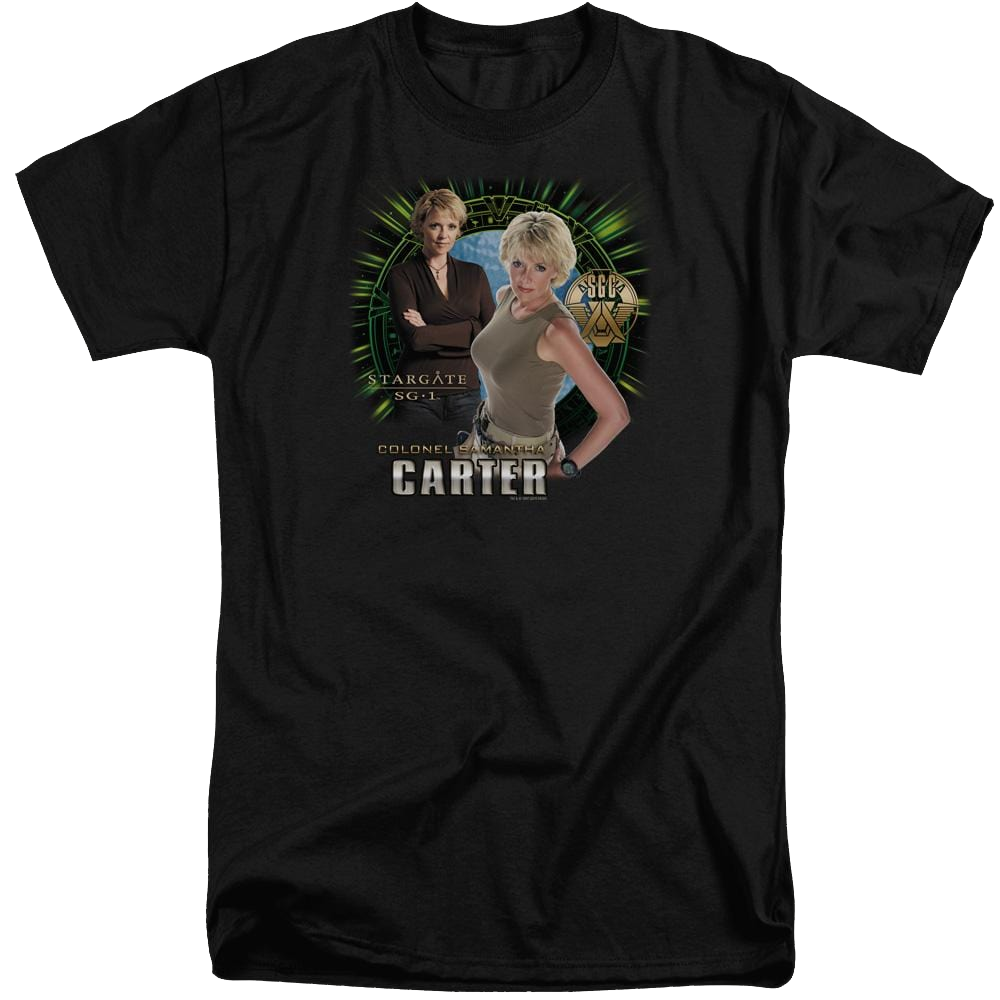 Stargate Samantha Carter Men's Tall Fit T-Shirt Men's Tall Fit T-Shirt Stargate