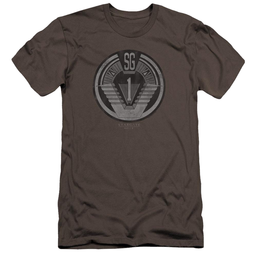 Stargate Team Badge Men's Premium Slim Fit T-Shirt Men's Premium Slim Fit T-Shirt Stargate