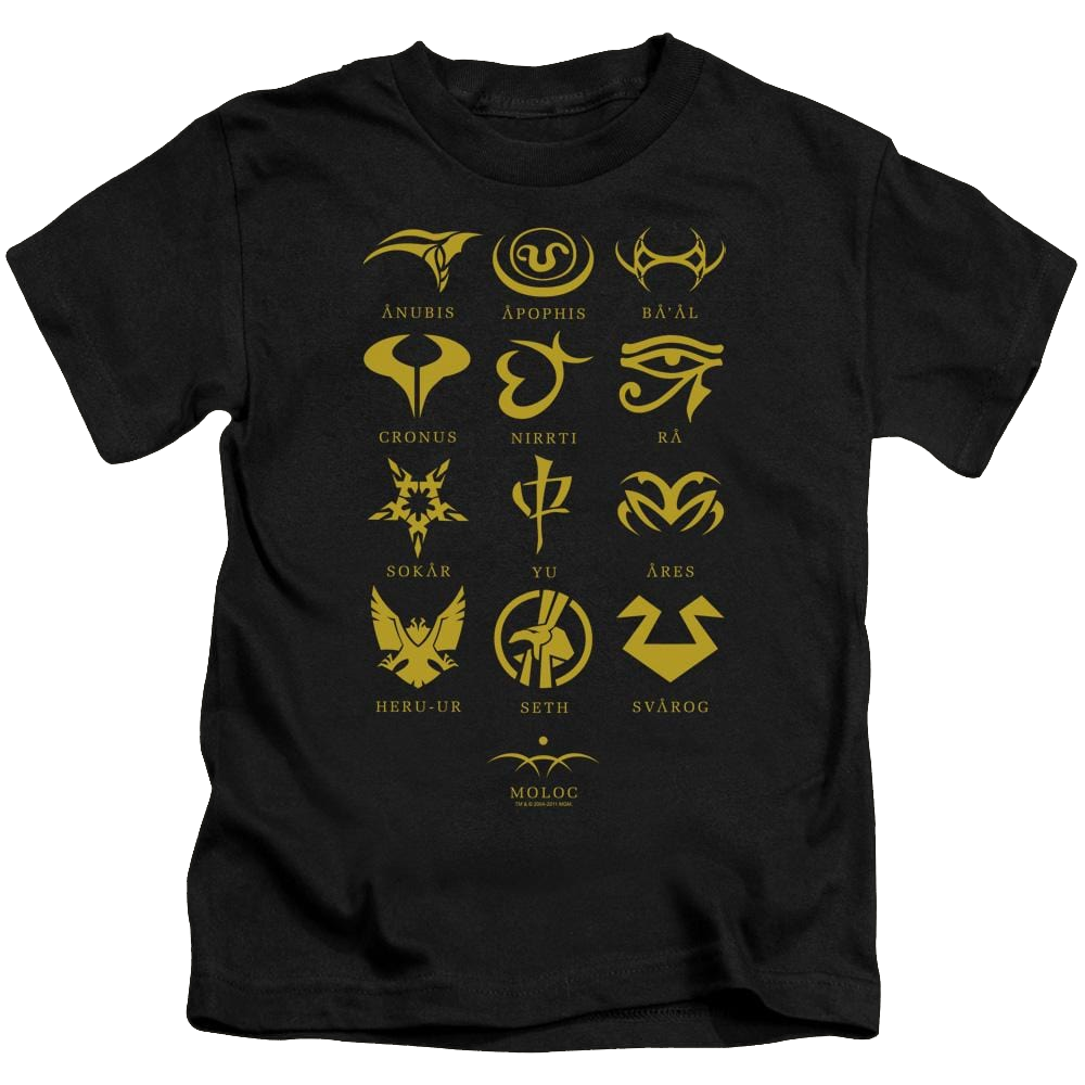 Stargate Goauld Characters Kid's T-Shirt (Ages 4-7) Kid's T-Shirt (Ages 4-7) Stargate