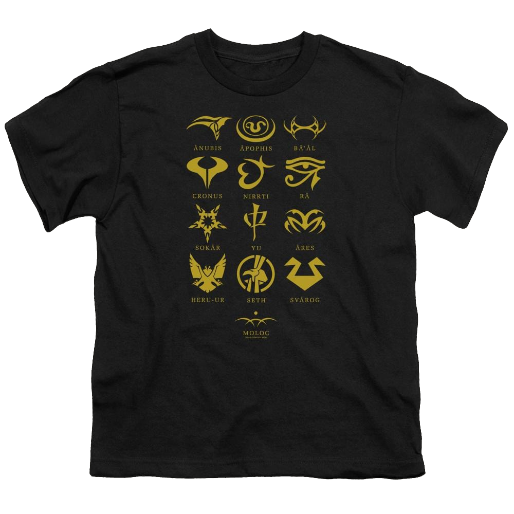 Stargate Goauld Characters Youth T-Shirt (Ages 8-12) Youth T-Shirt (Ages 8-12) Stargate
