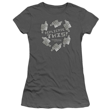 Stargate Replicate This Juniors T-Shirt Juniors T-Shirt Stargate