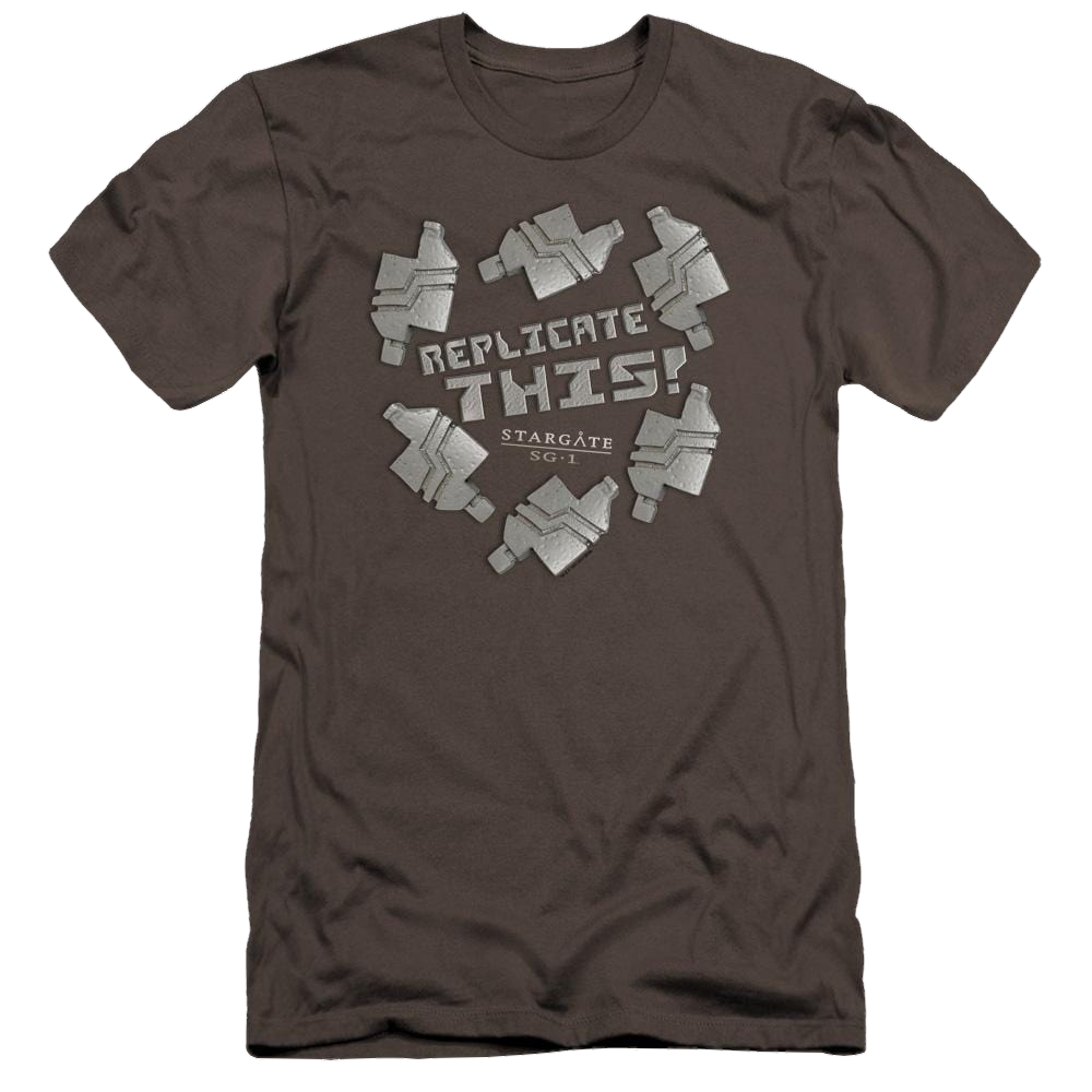 Stargate Replicate This Men's Premium Slim Fit T-Shirt Men's Premium Slim Fit T-Shirt Stargate