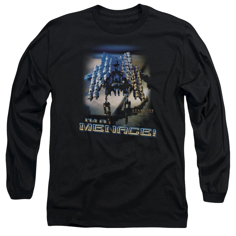 Stargate Menace Men's Long Sleeve T-Shirt Men's Long Sleeve T-Shirt Stargate