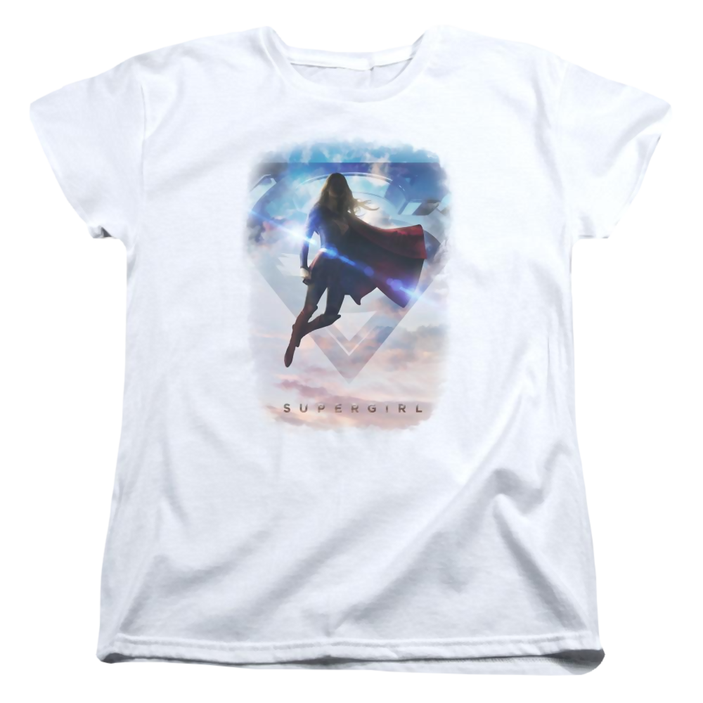 Supergirl Endless Sky Women's T-Shirt Women's T-Shirt Superman