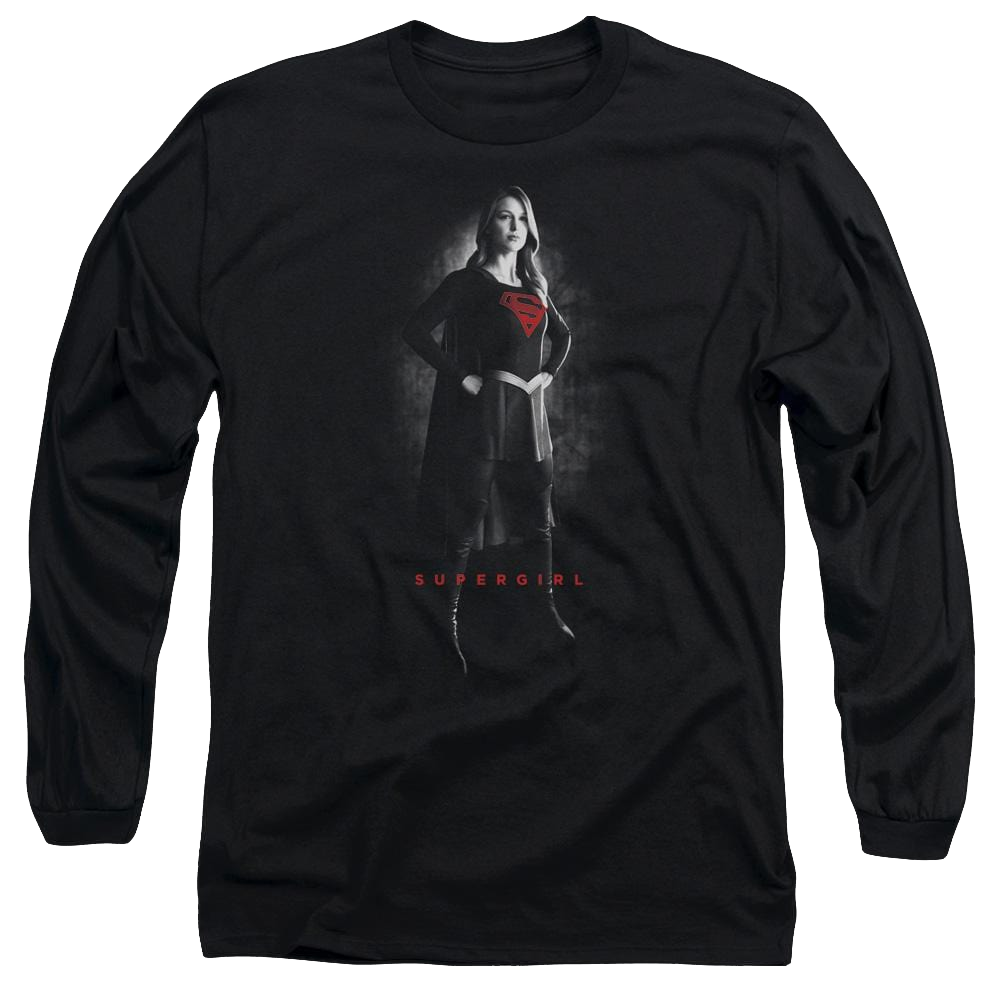 Supergirl Supergirl Noir Men's Long Sleeve T-Shirt Men's Long Sleeve T-Shirt Superman