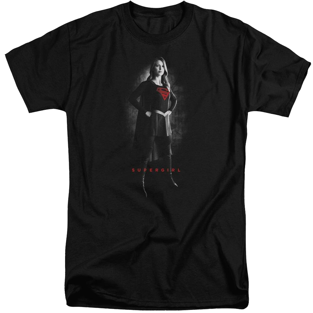 Supergirl Supergirl Noir Men's Tall Fit T-Shirt Men's Tall Fit T-Shirt Superman