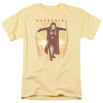 Banana men's regular fit t-shirt with Superman Supergirl Through The Door graphic