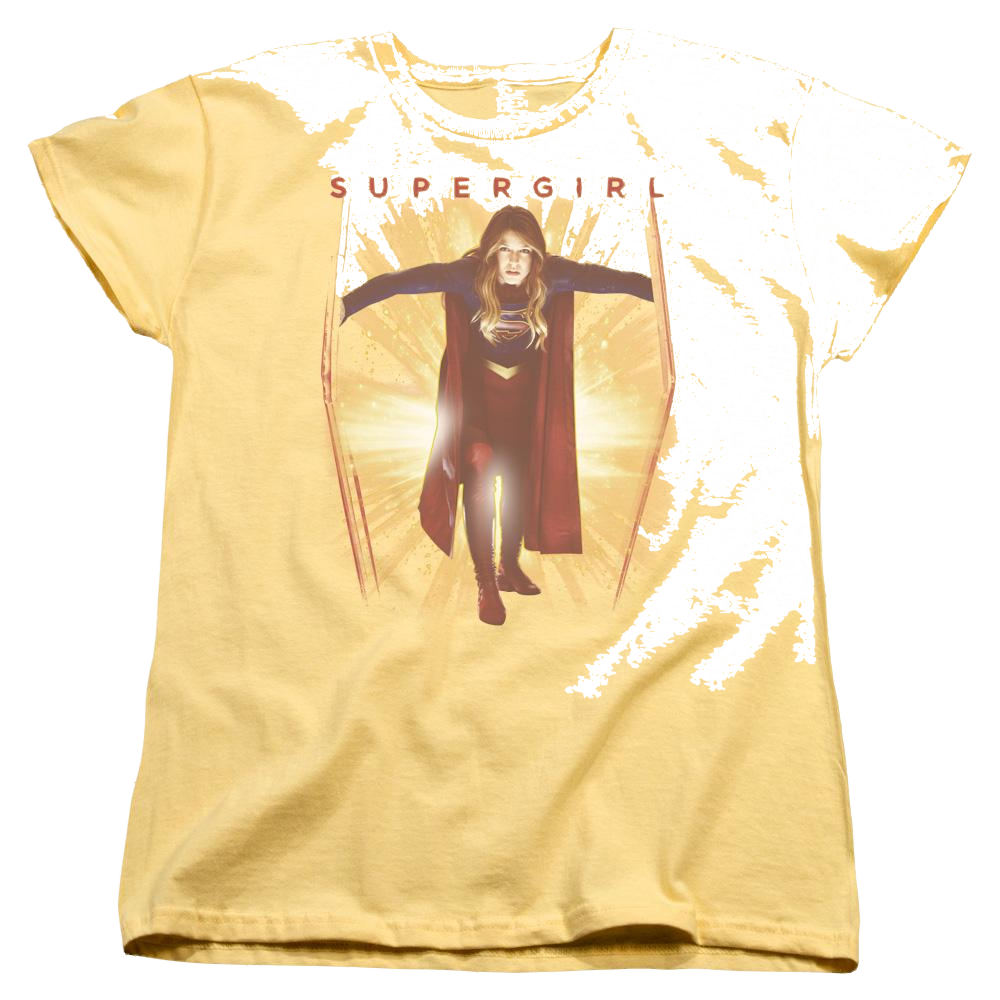 Supergirl Through The Door Women's T-Shirt Women's T-Shirt Superman