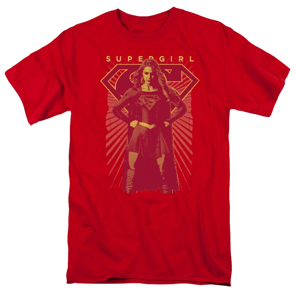 Supergirl Ready Set Men's Regular Fit T-Shirt Men's Regular Fit T-Shirt Superman