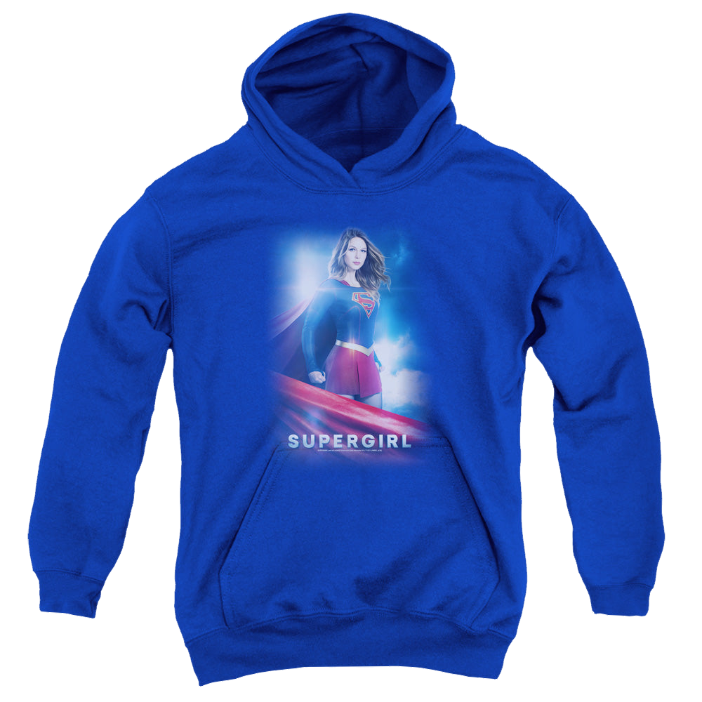 Supergirl (TV Series) Kara Zor El - Youth Hoodie Youth Hoodie (Ages 8-12) Superman