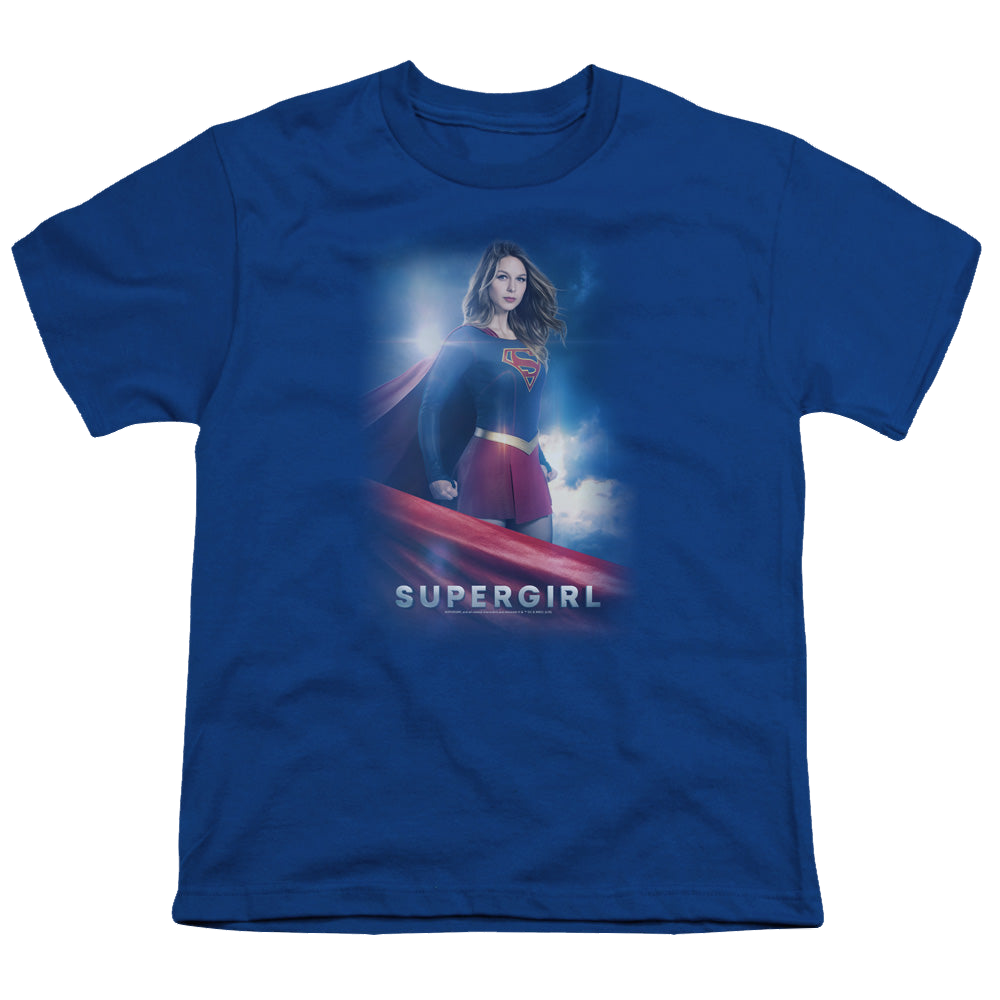 Supergirl (TV Series) Kara Zor El - Youth T-Shirt Youth T-Shirt (Ages 8-12) Superman