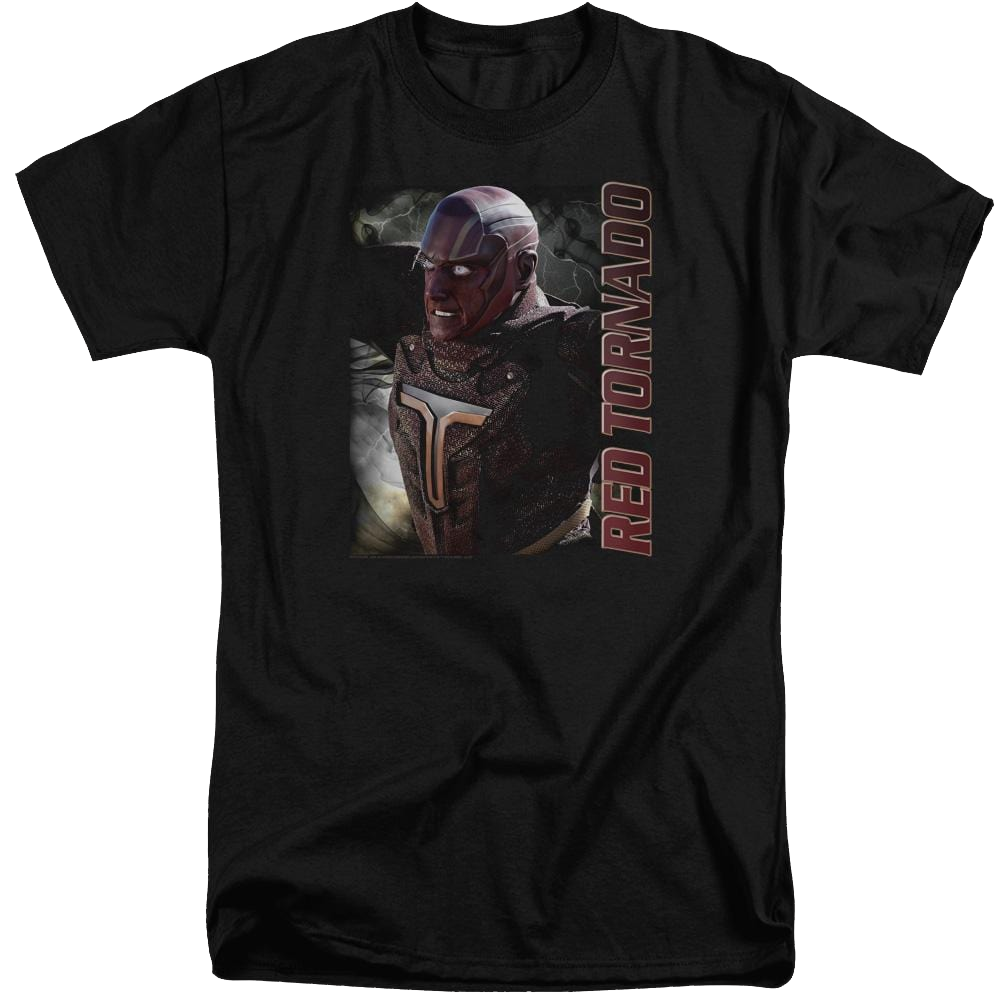 Supergirl Red Tornado Men's Tall Fit T-Shirt Men's Tall Fit T-Shirt Superman