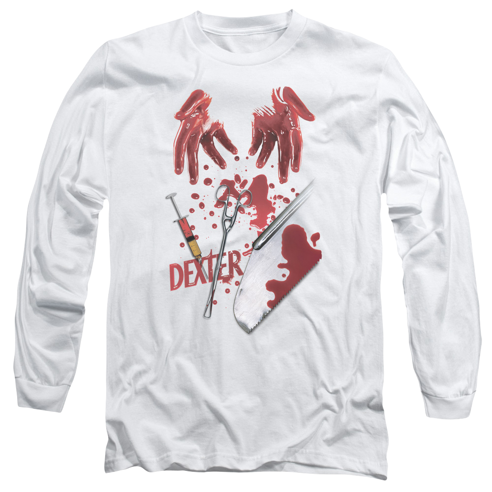 Dexter Tools Of The Trade - Men's Long Sleeve T-Shirt Men's Long Sleeve T-Shirt Dexter
