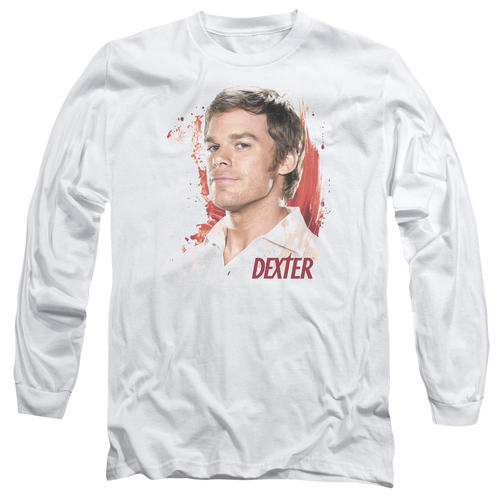 Dexter Blood Splatter - Men's Long Sleeve T-Shirt Men's Long Sleeve T-Shirt Dexter