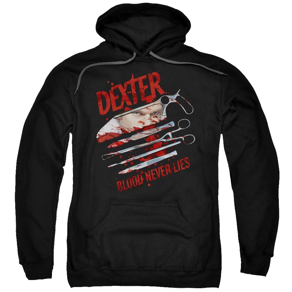 Dexter Blood Never Lies - Pullover Hoodie Pullover Hoodie Dexter