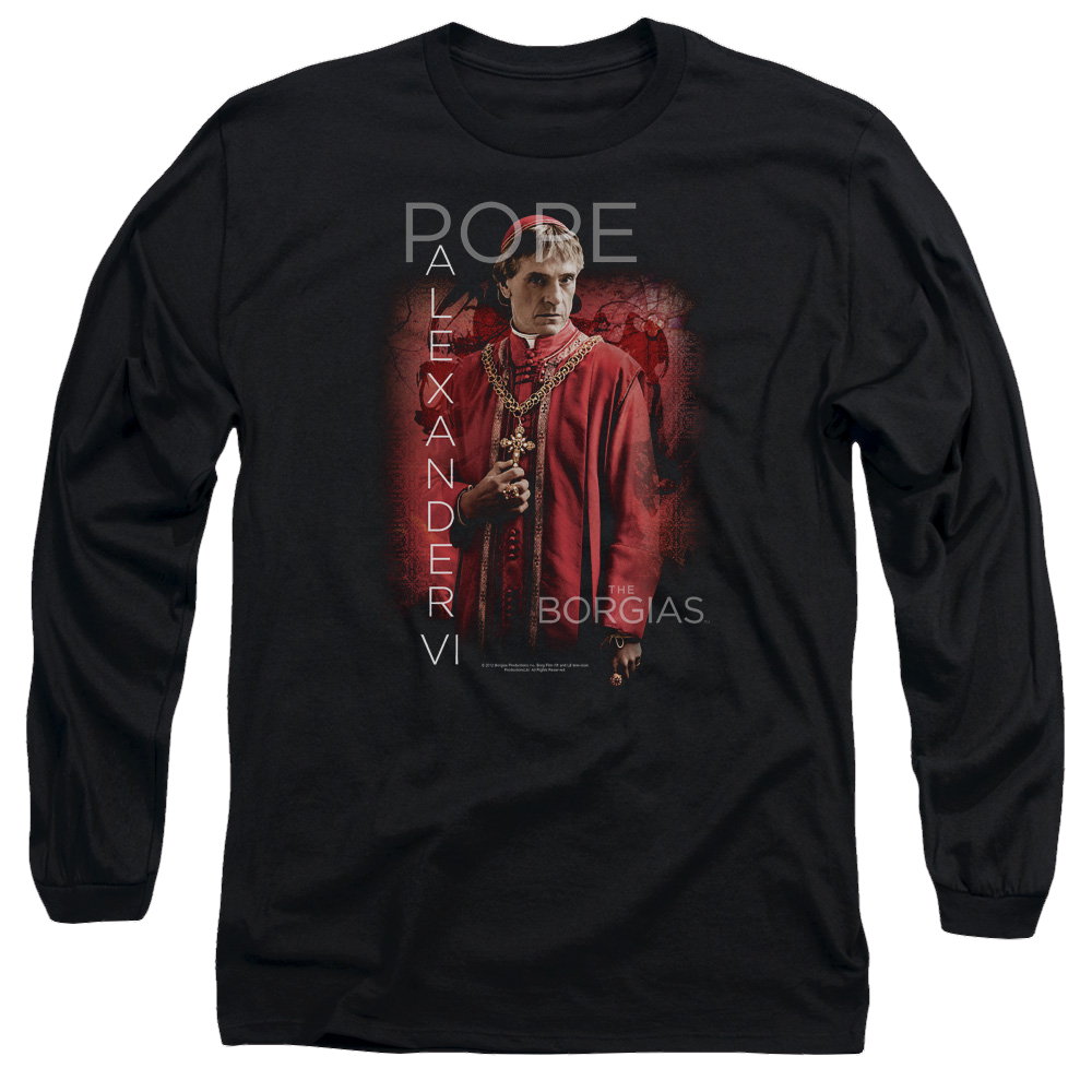 Borgias Pope Alexander Vi - Men's Long Sleeve T-Shirt Men's Long Sleeve T-Shirt Borgias