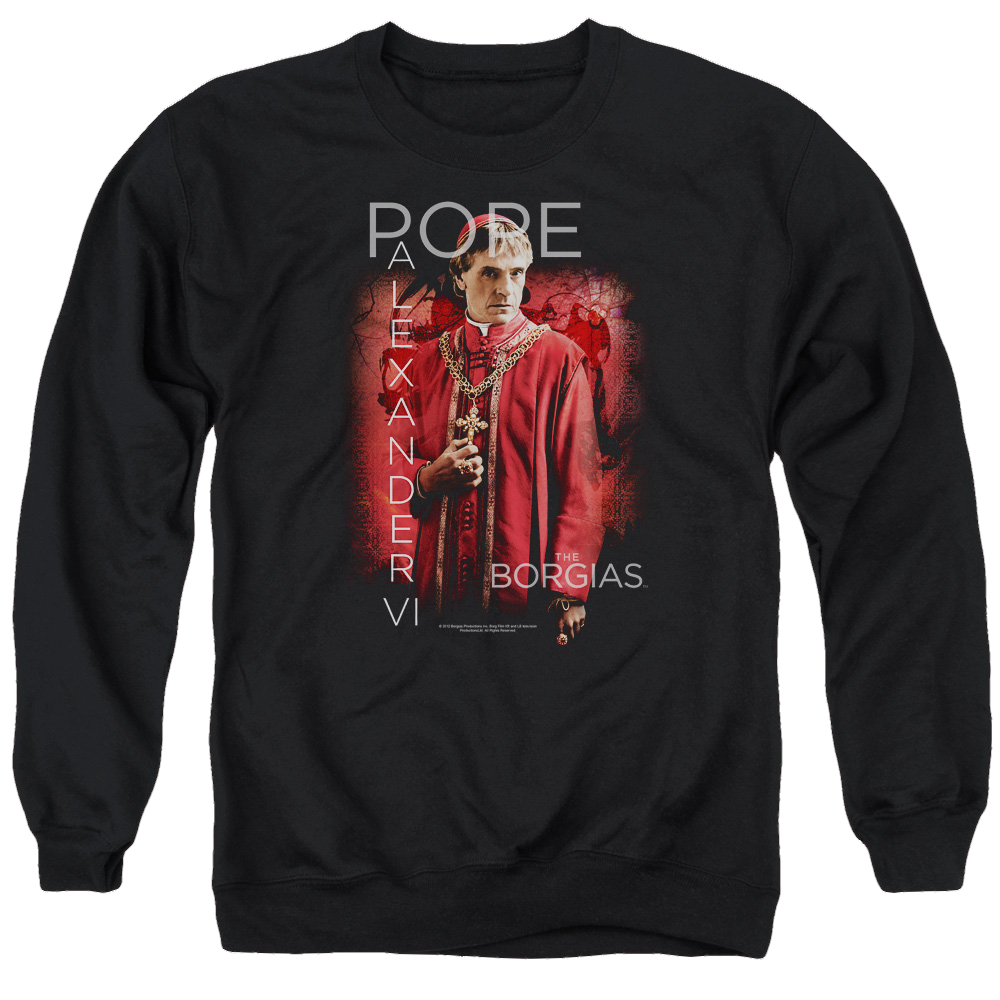 Borgias Pope Alexander Vi - Men's Crewneck Sweatshirt Men's Crewneck Sweatshirt Borgias