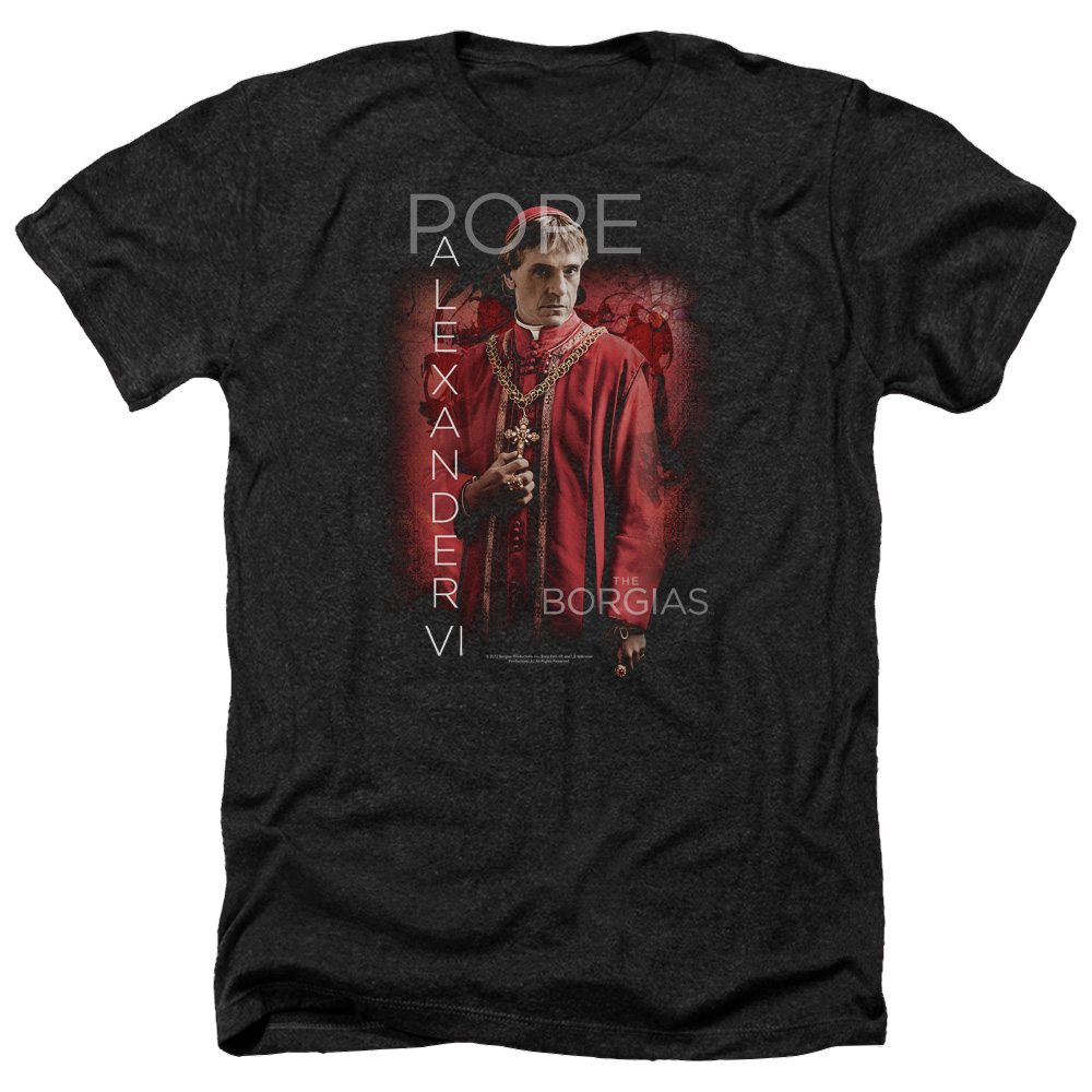 Borgias Pope Alexander Vi - Men's Heather T-Shirt Men's Heather T-Shirt Borgias