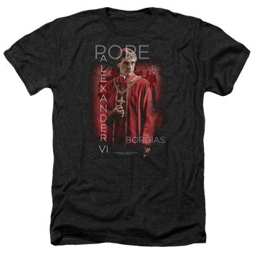 Borgias Pope Alexander Vi - Men's Heather T-Shirt Men's Heather T-Shirt Borgias