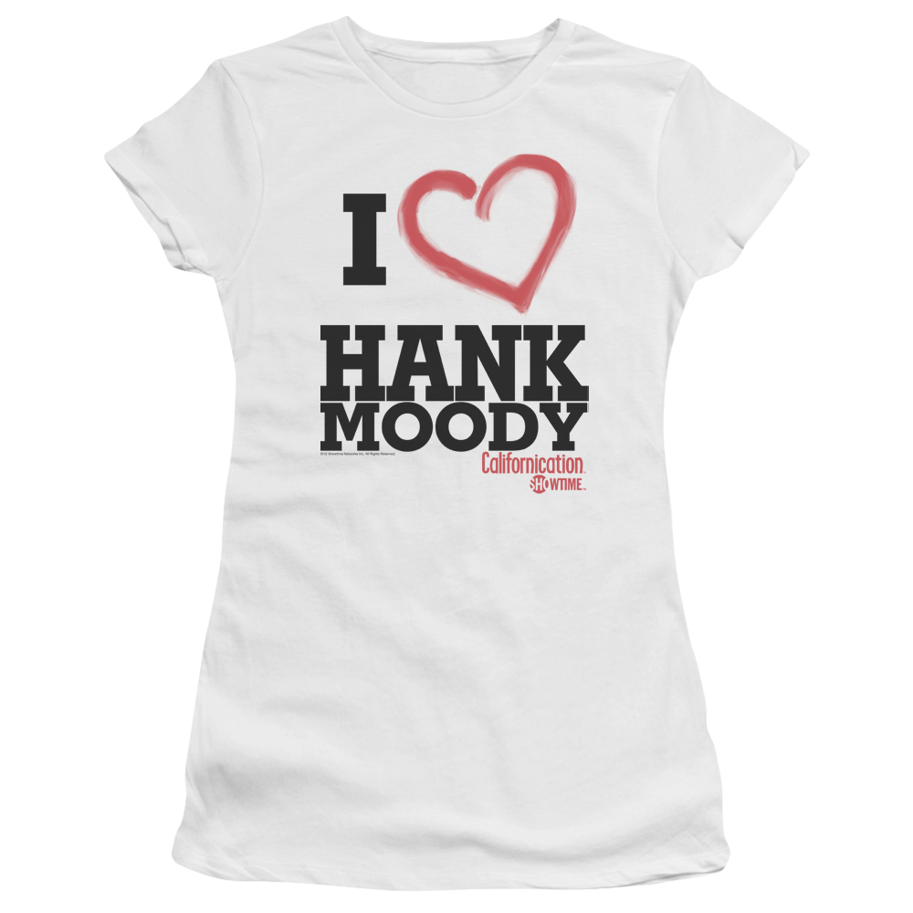 Californication I Heart Hank Moody - Juniors T-Shirt Juniors T-Shirt Californication