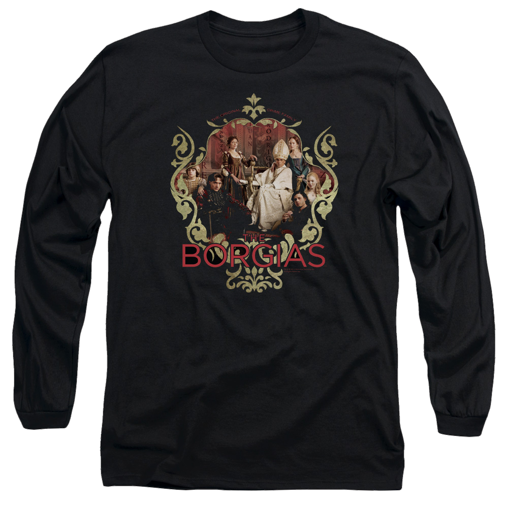 Borgias Family Portrait - Men's Long Sleeve T-Shirt Men's Long Sleeve T-Shirt Borgias