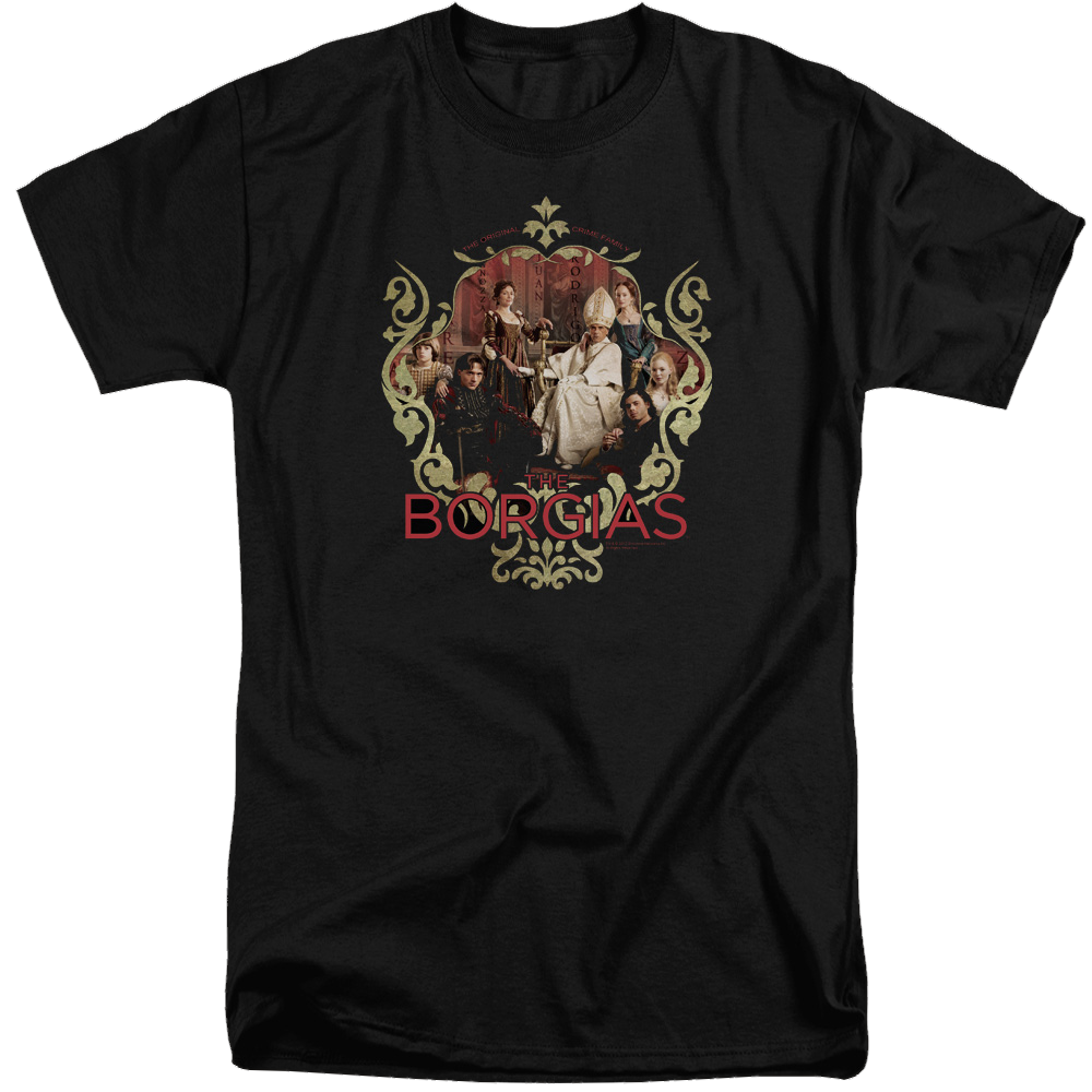 Borgias Family Portrait - Men's Tall Fit T-Shirt Men's Tall Fit T-Shirt Borgias