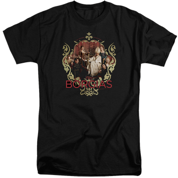 Borgias Family Portrait - Men's Tall Fit T-Shirt Men's Tall Fit T-Shirt Borgias