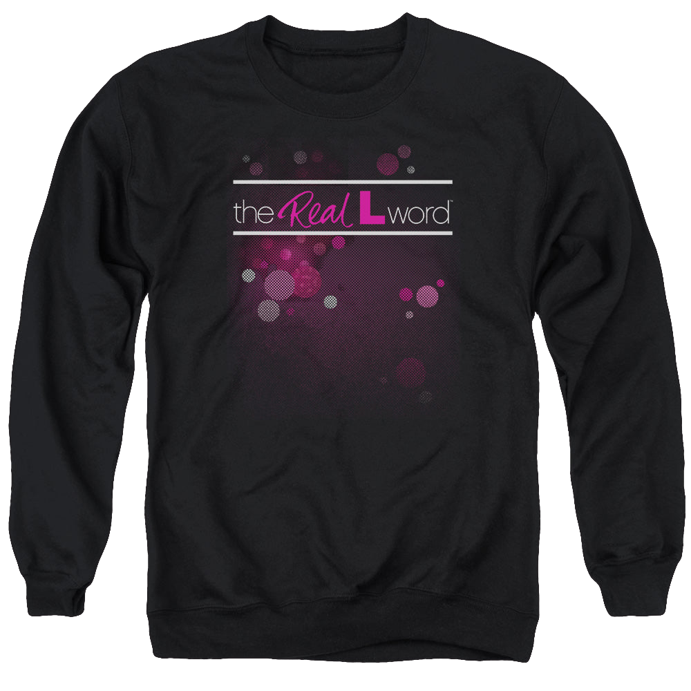 Real L Word, The Flashy Logo - Men's Crewneck Sweatshirt Men's Crewneck Sweatshirt The Real L Word