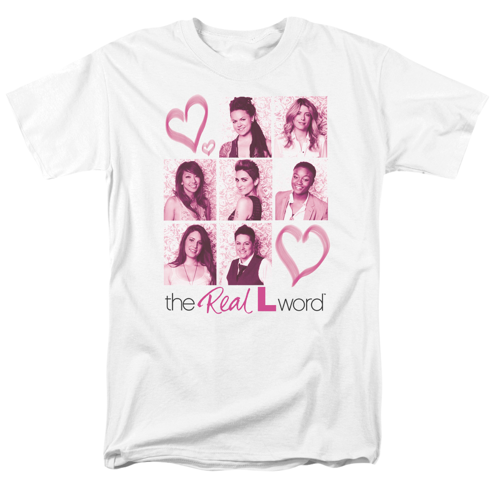 Real L Word, The Hearts - Men's Regular Fit T-Shirt Men's Regular Fit T-Shirt The Real L Word