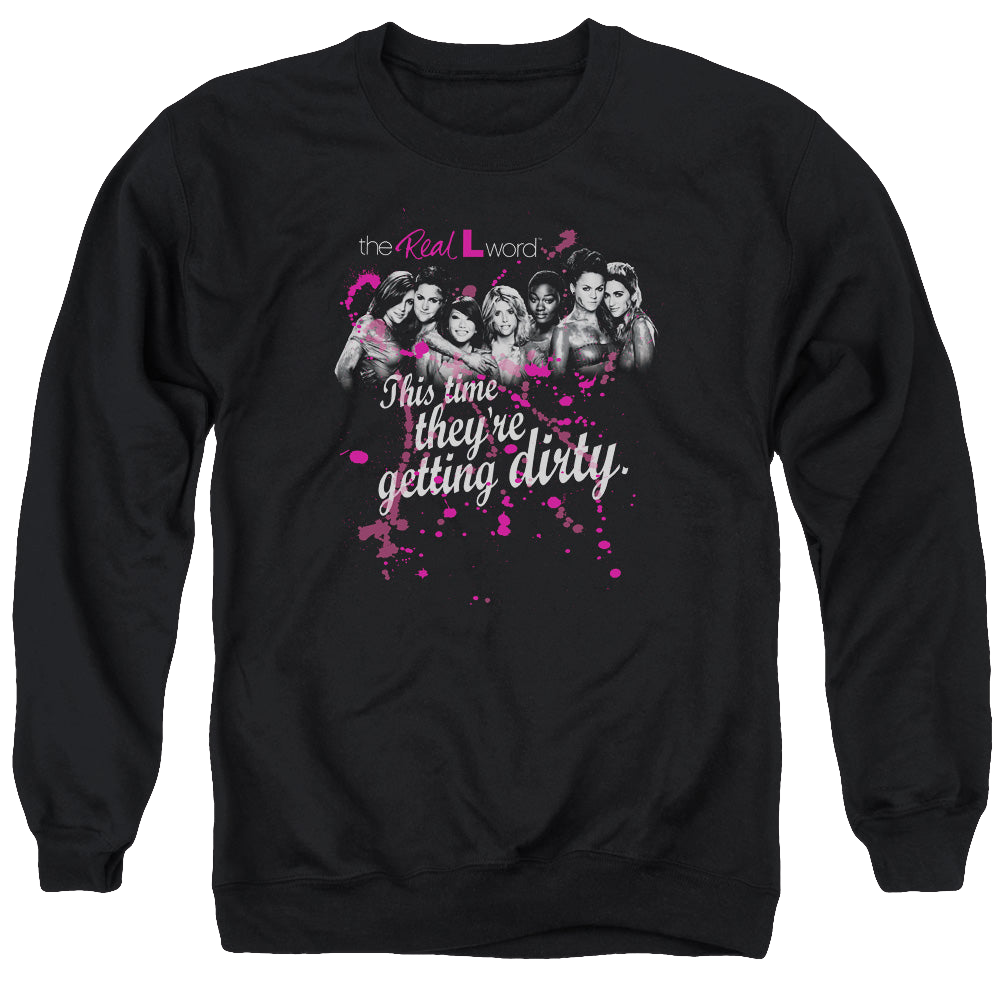 Real L Word, The Dirty - Men's Crewneck Sweatshirt Men's Crewneck Sweatshirt The Real L Word