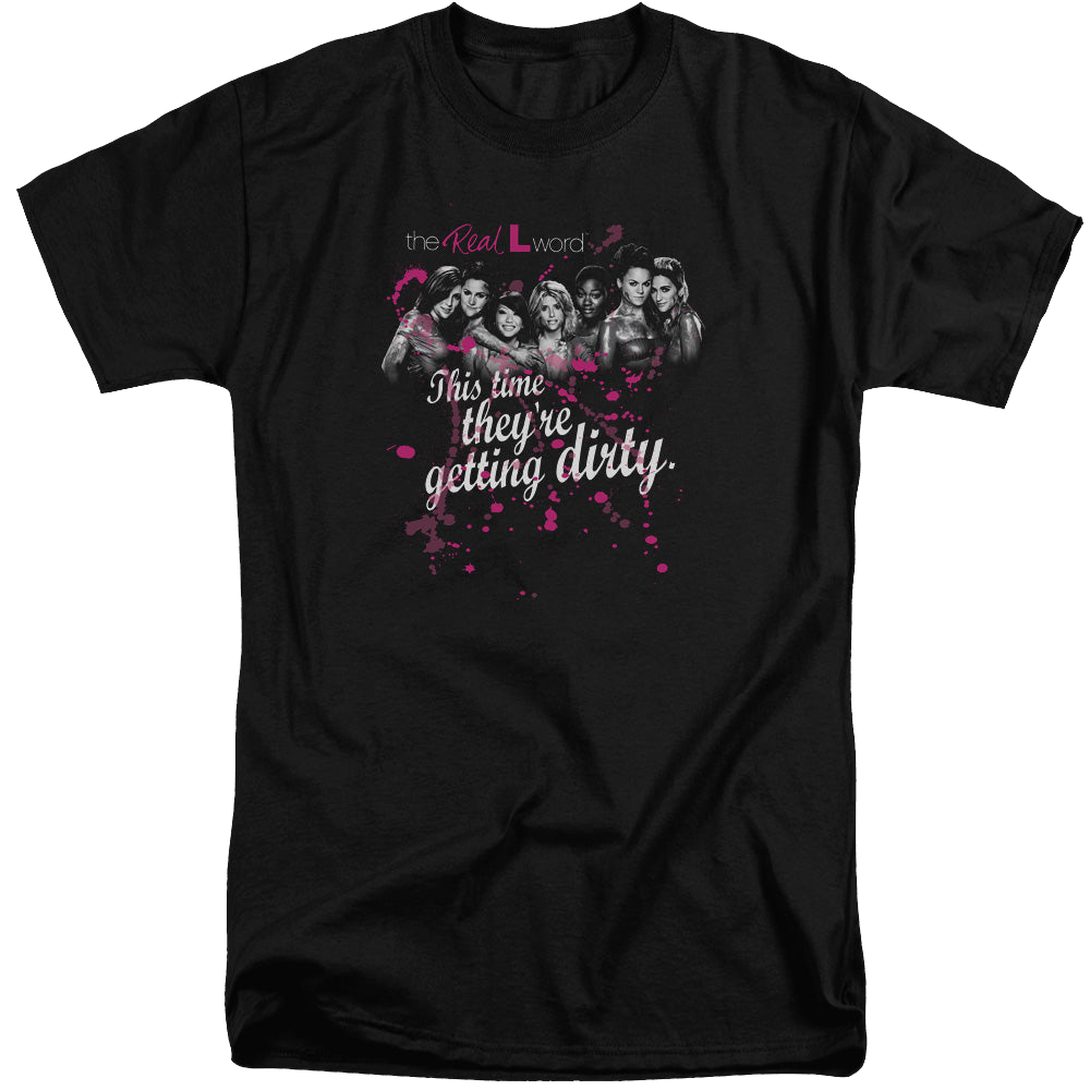 Real L Word, The Dirty - Men's Tall Fit T-Shirt Men's Tall Fit T-Shirt The Real L Word